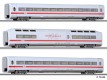 01611 Tillig Set of 3 cars for ICE-1 train